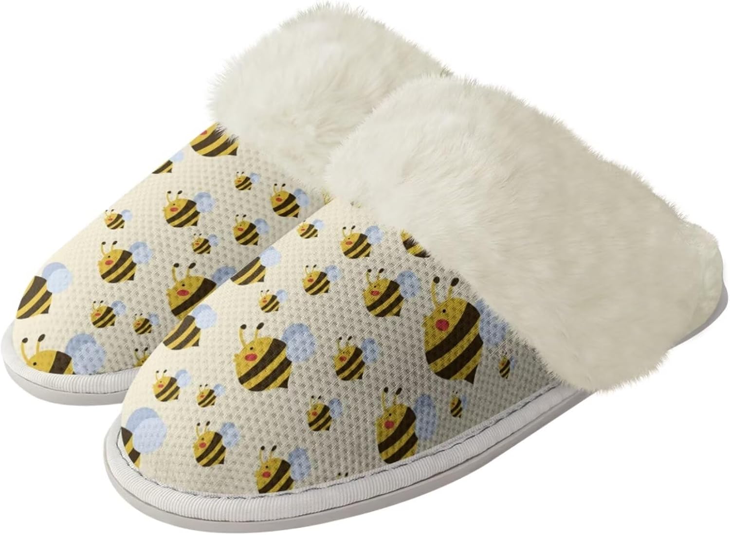 

Тапочки Forchrinse South Horse с принтом подсолнуха для женщин и мужчин, в стиле коренных американцев, с мягкой подкладкой из памяти формы, теплые, с противоскользящей резиновой подошвой, Bee