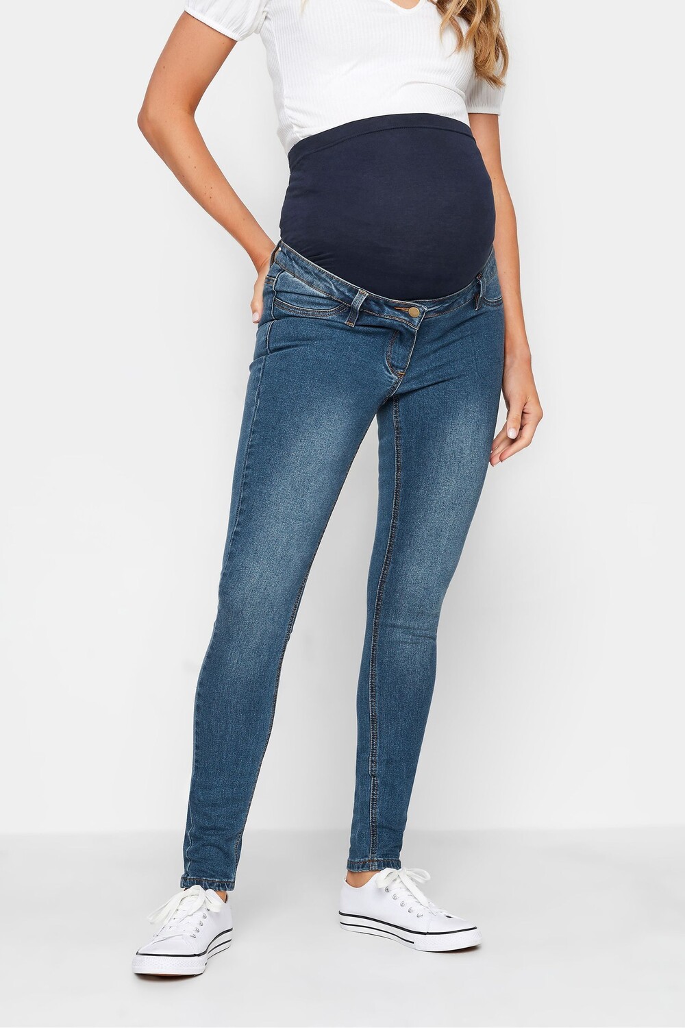 

Джинсы для беременных AVA облегающего кроя Long Tall Sally, синий