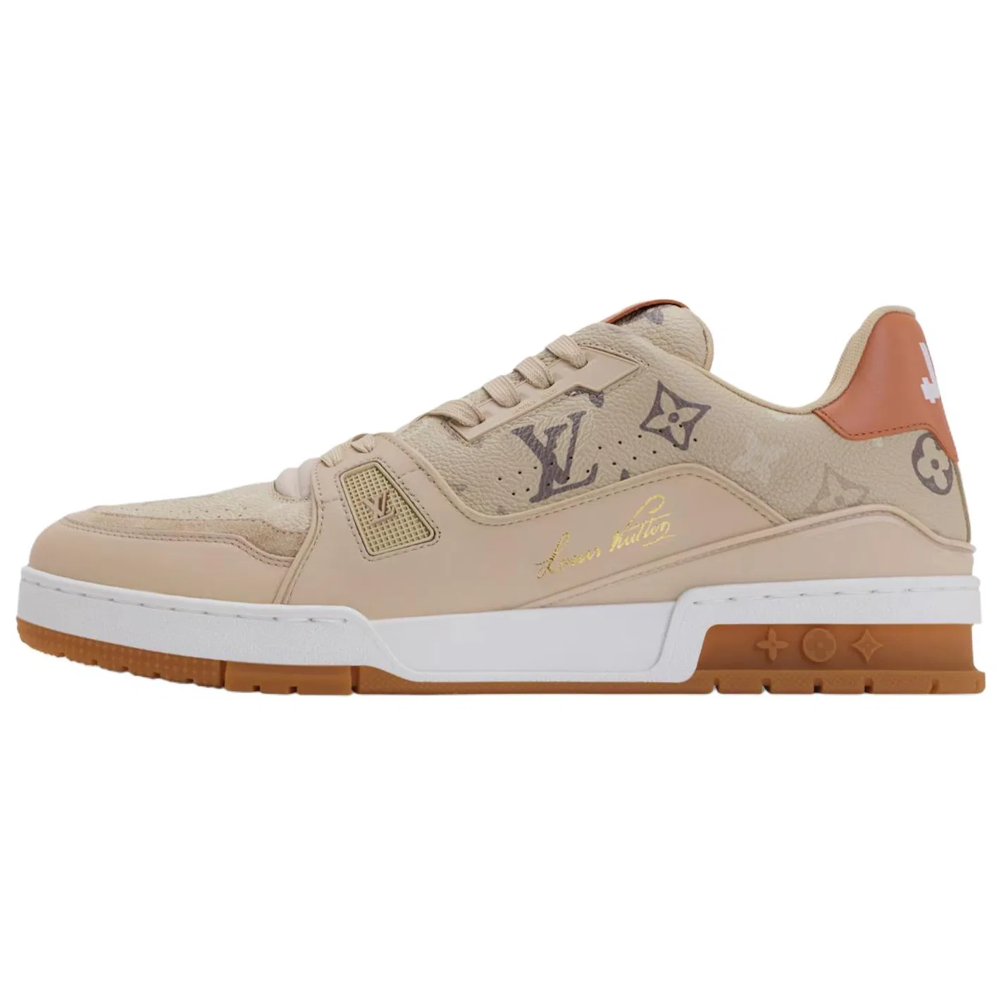 Кроссовки для скейтбординга низкие LOUIS VUITTON Light Umber