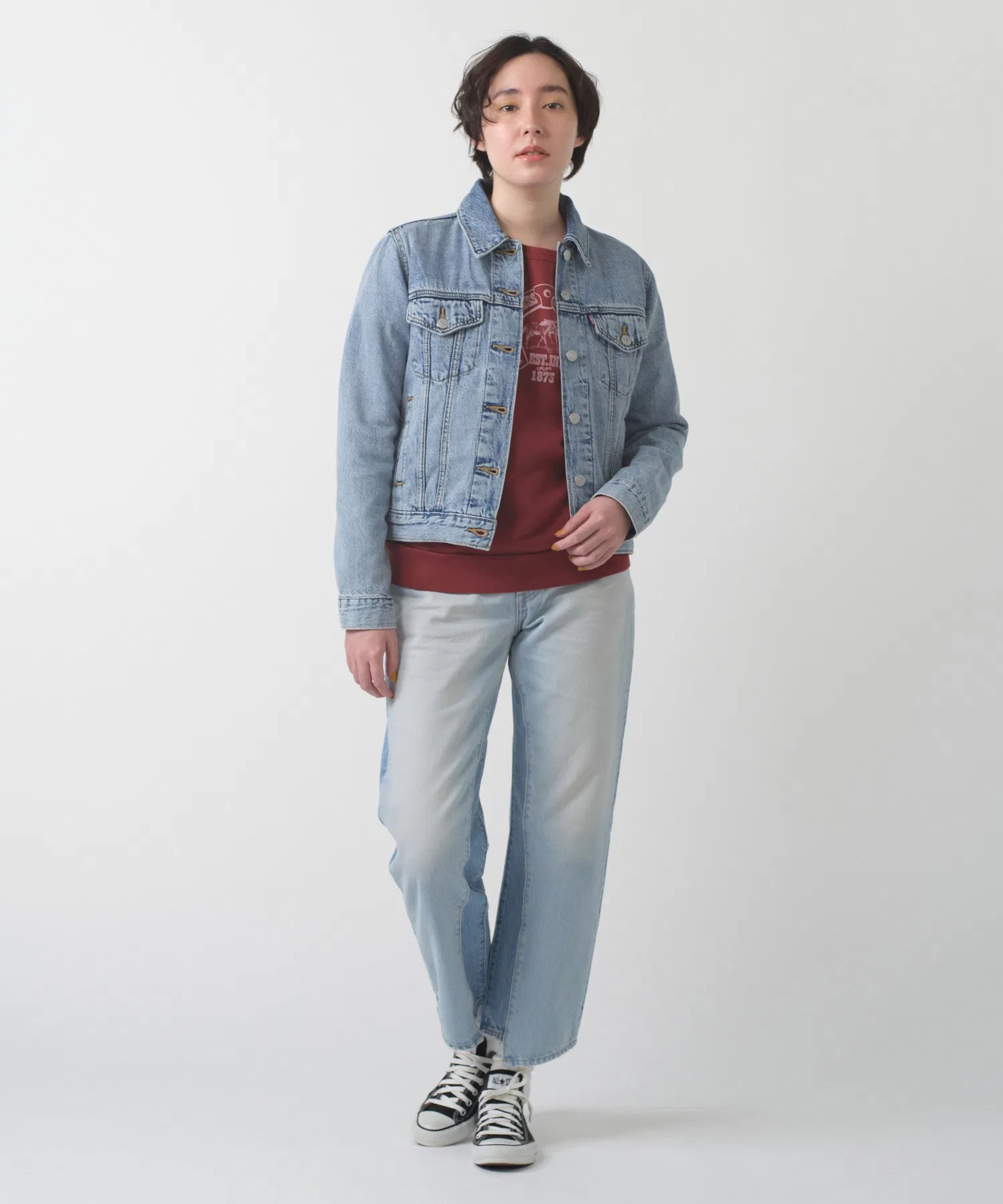 Джинсовая куртка Levi's TYPE V Trucker Jacket — фото 4