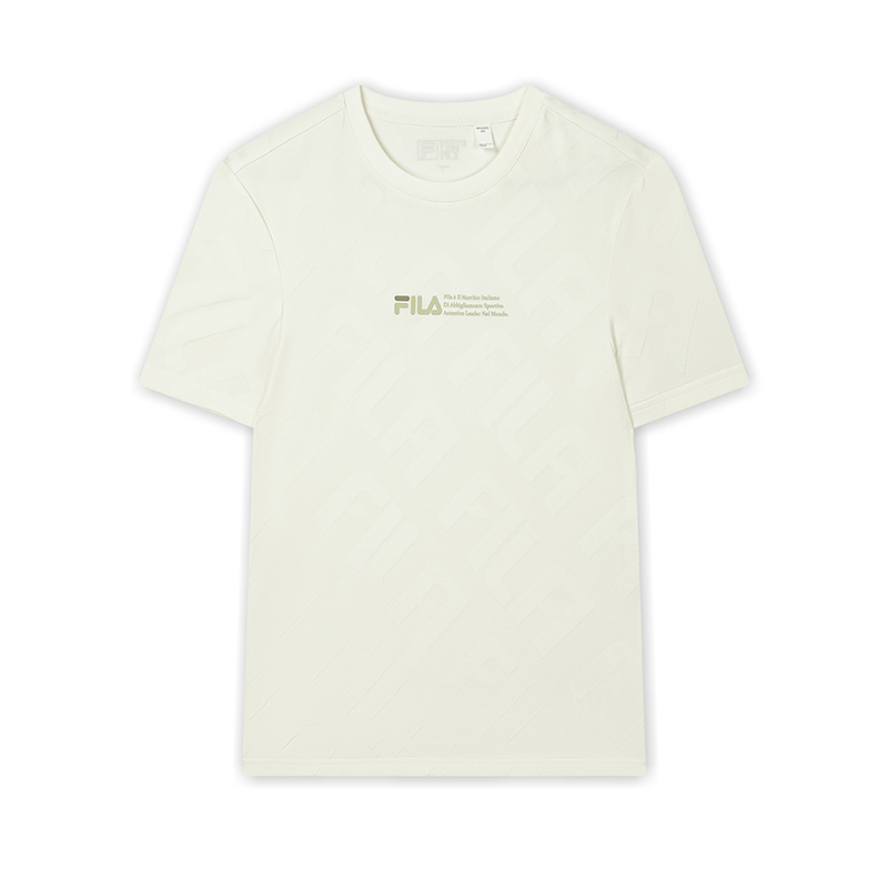 

Футболка мужская Mist Lotus White FILA