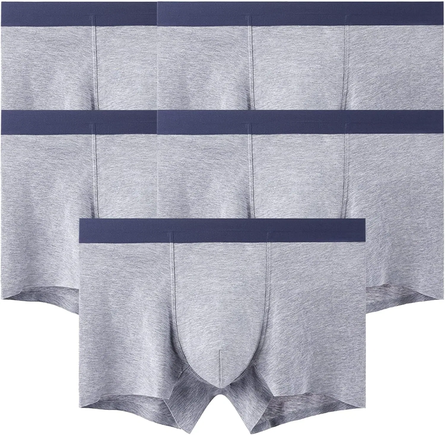 Трусы боксеры, дышащие, Grey205pc