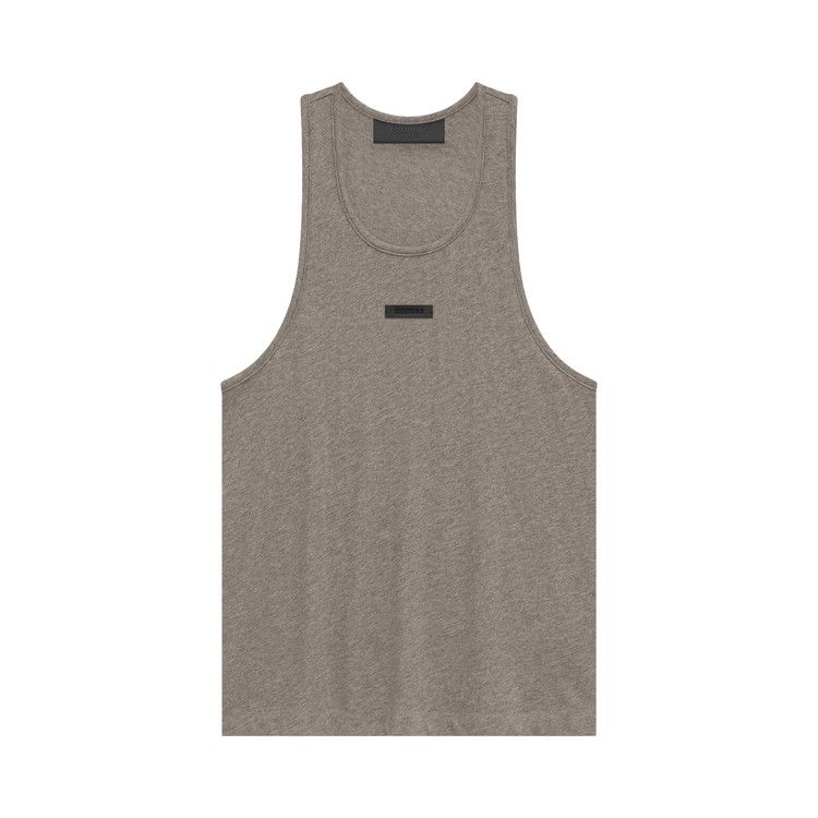 

Топ Fear of God Essentials Tri-Blend Tank Top, Heather Grey