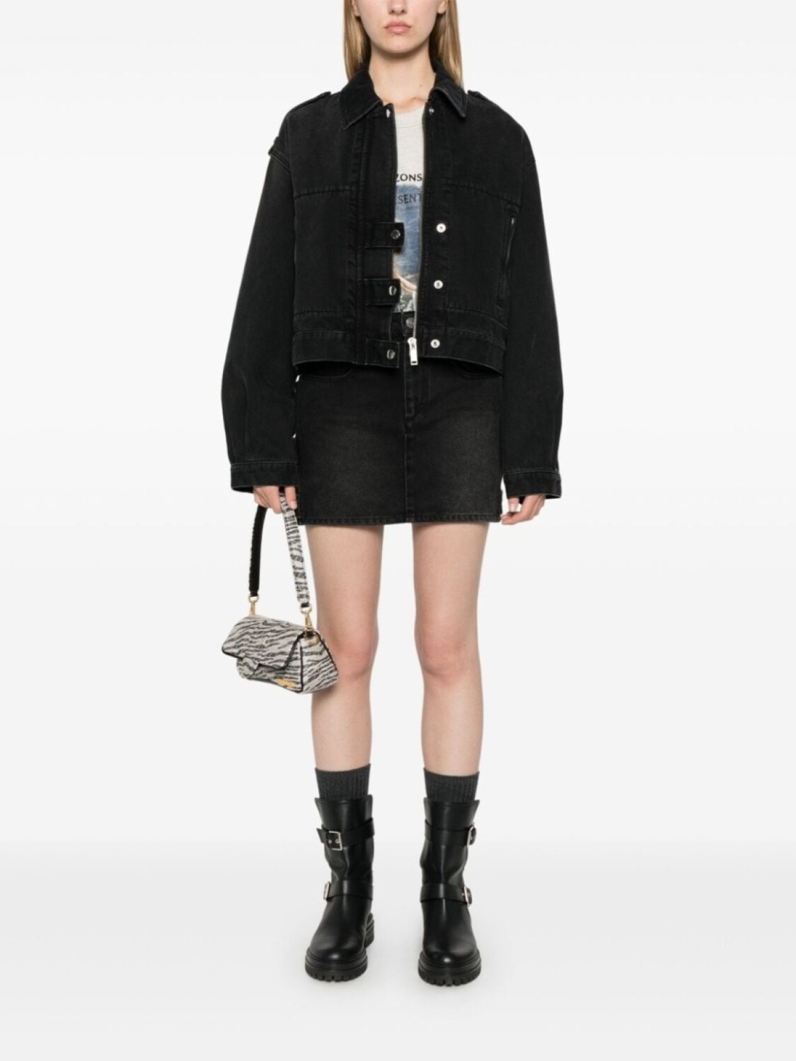 

MARANT ÉTOILE юбка Stessy, черный