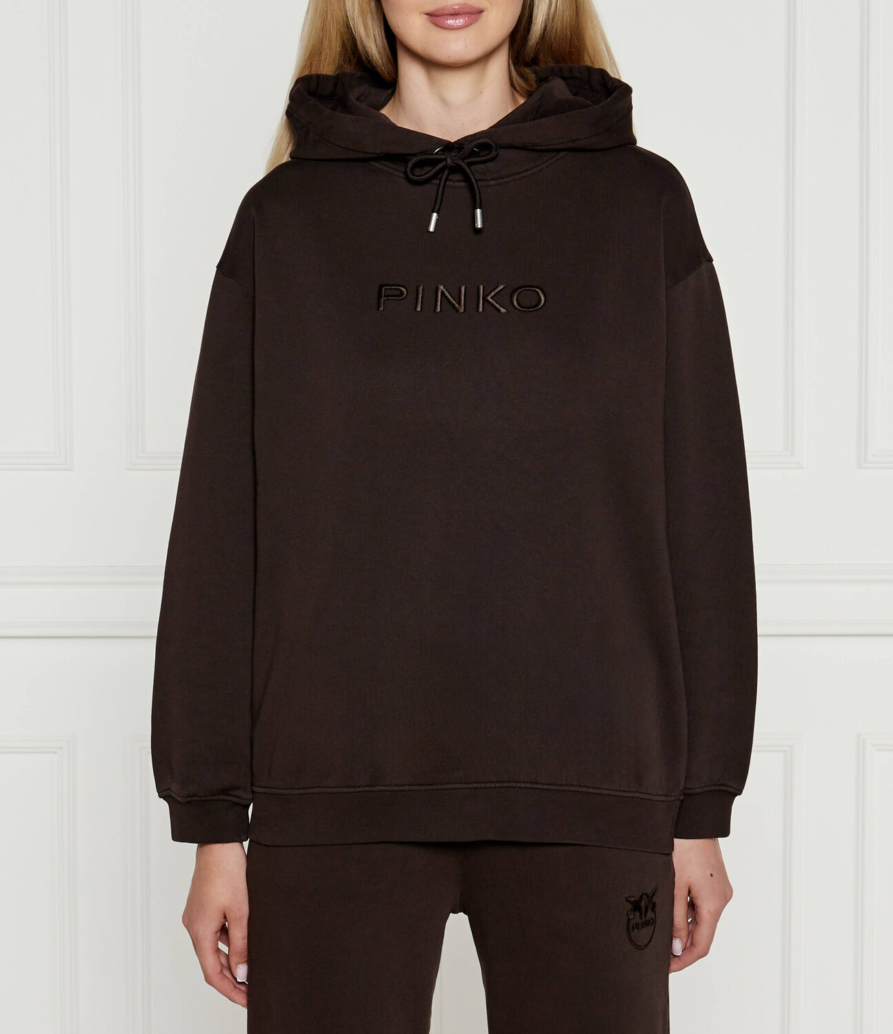 

Толстовка Pinko Regular Fit, коричневый