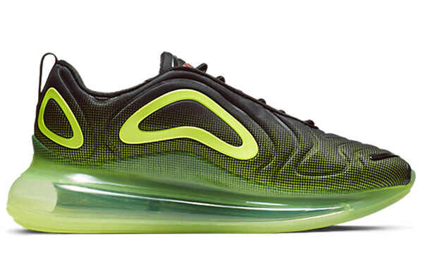 Кроссовки air max 720 Nike, черный — фото 2