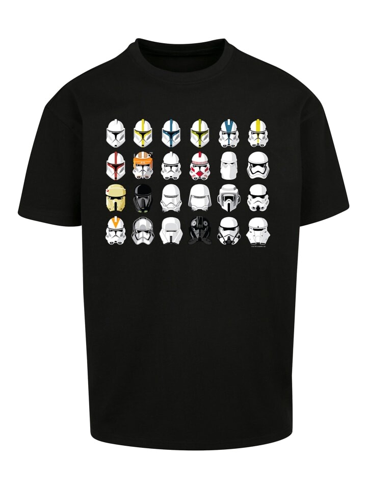 

Футболка F4NT4STIC Star Wars Stormtrooper Helmets CAD, черный