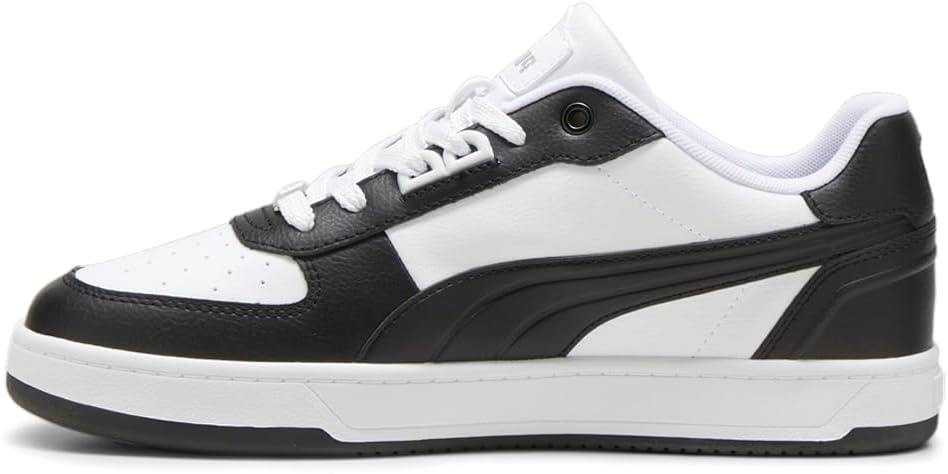 Мужские кроссовки PUMA Caven 2.0 Lux на шнуровке, повседневные - черные — фото 3