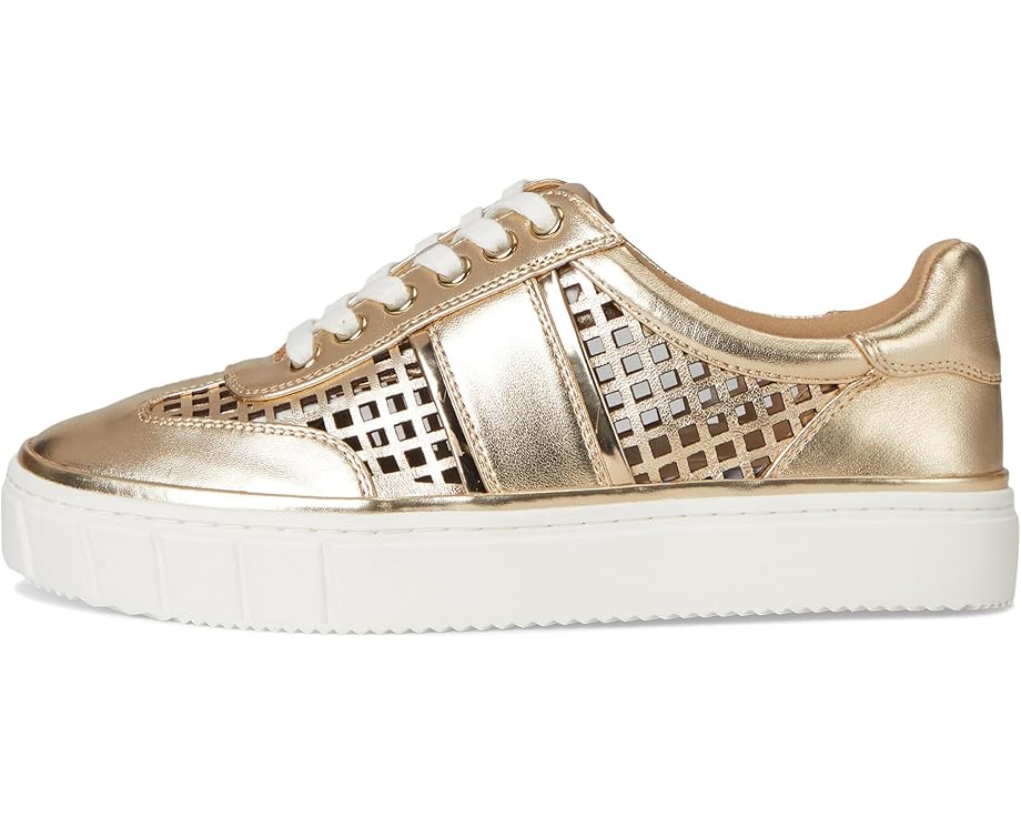 Кроссовки Vince Camuto Raiden Cut-out Platform Sneakers, цвет Egyptian Gold — фото 4