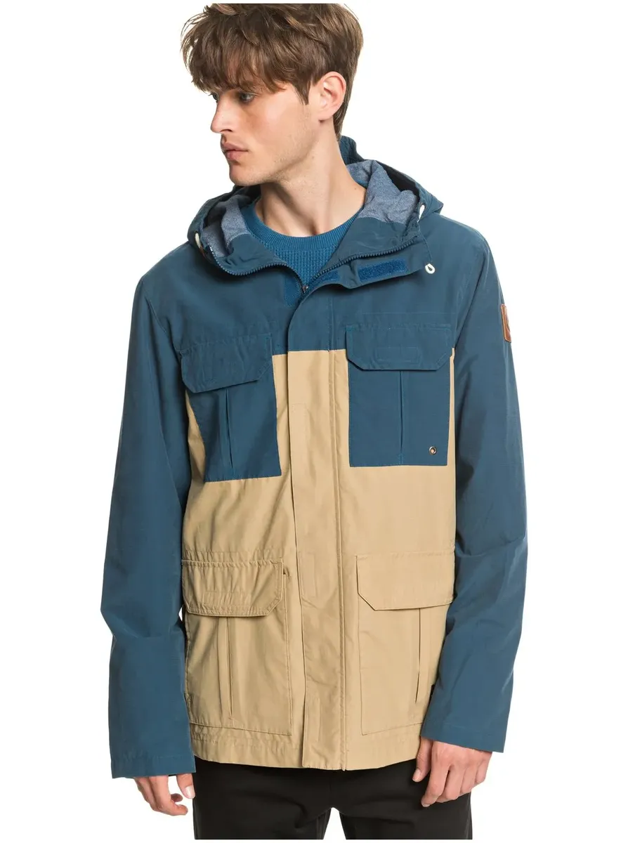 Парка Quiksilver "Fresh Evidence", с капюшоном, цвет Plage