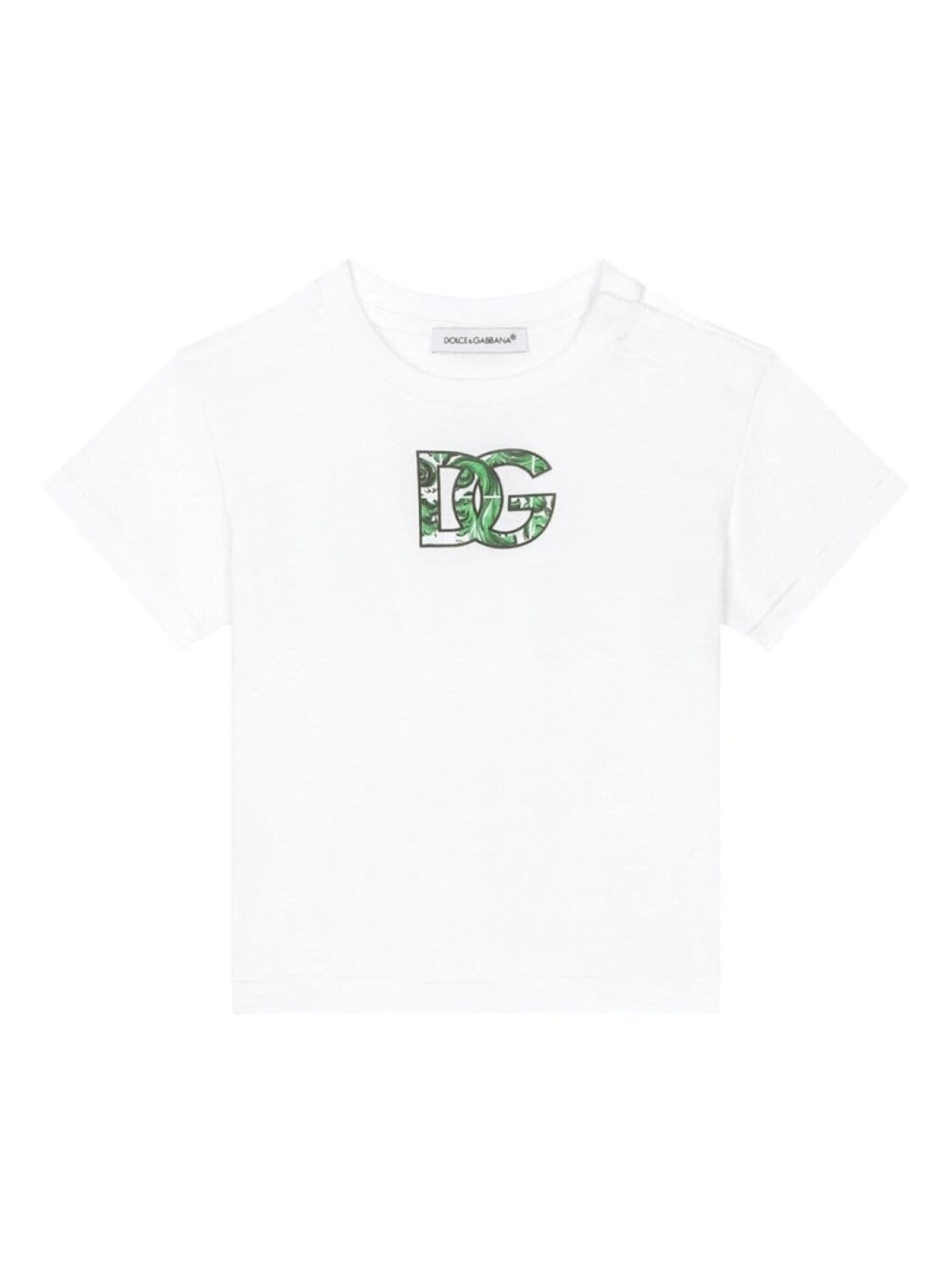 

Dolce & Gabbana Kids футболка с логотипом, белый