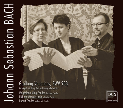 

CD диск Bach, J.S. / Fender: Goldberg Variations