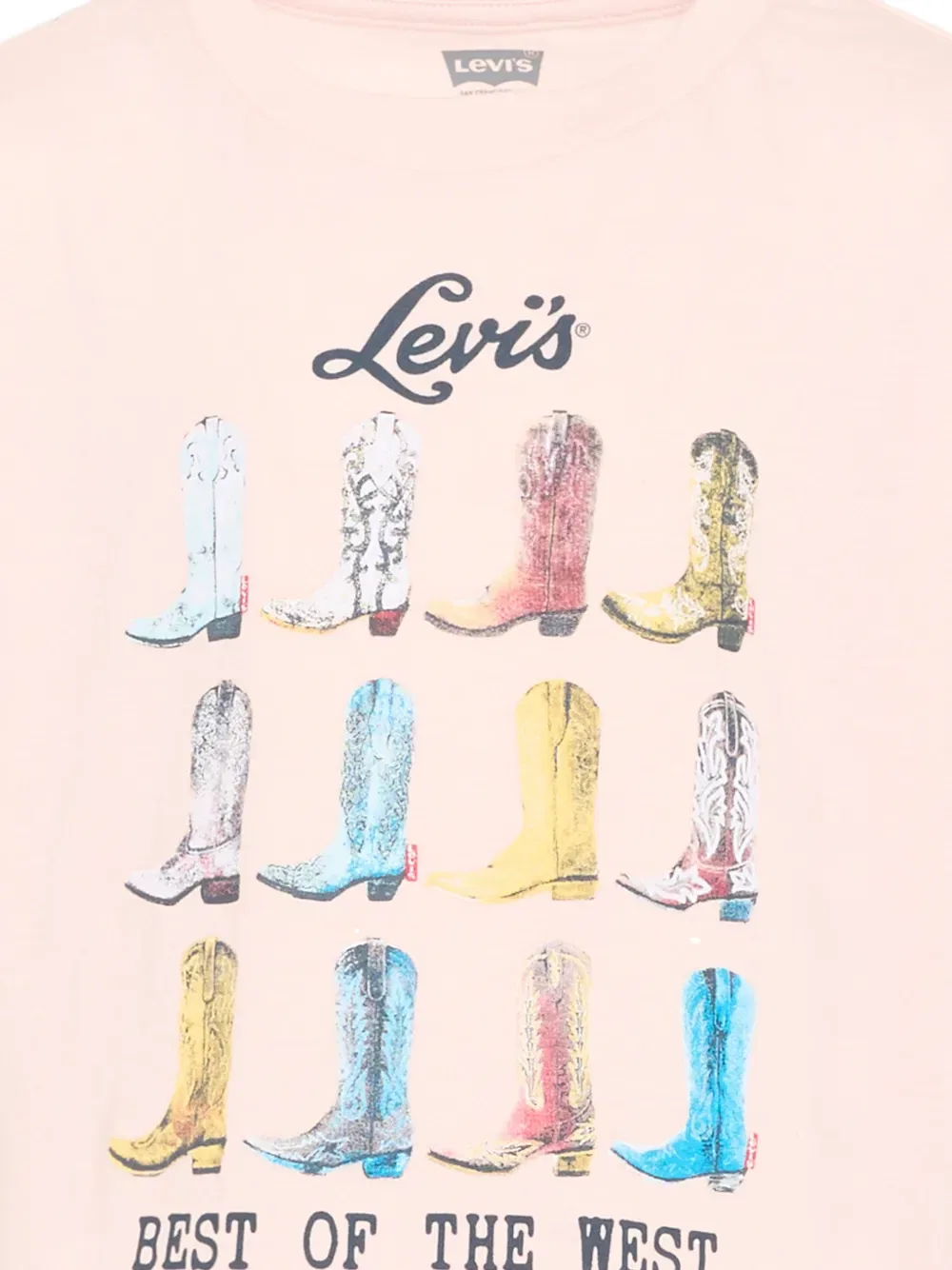 Футболка с коротким рукавом с принтом Levi'S Kids, розовый — фото 3