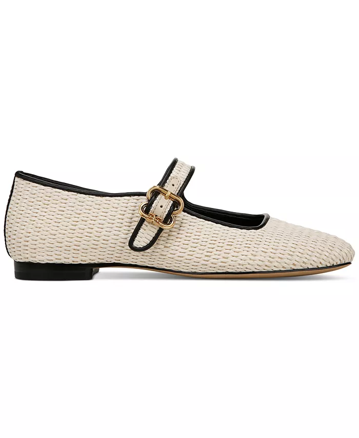 Женские балетки Michaela с ремешком Mary Jane Sam Edelman, загар/бежевый — фото 2