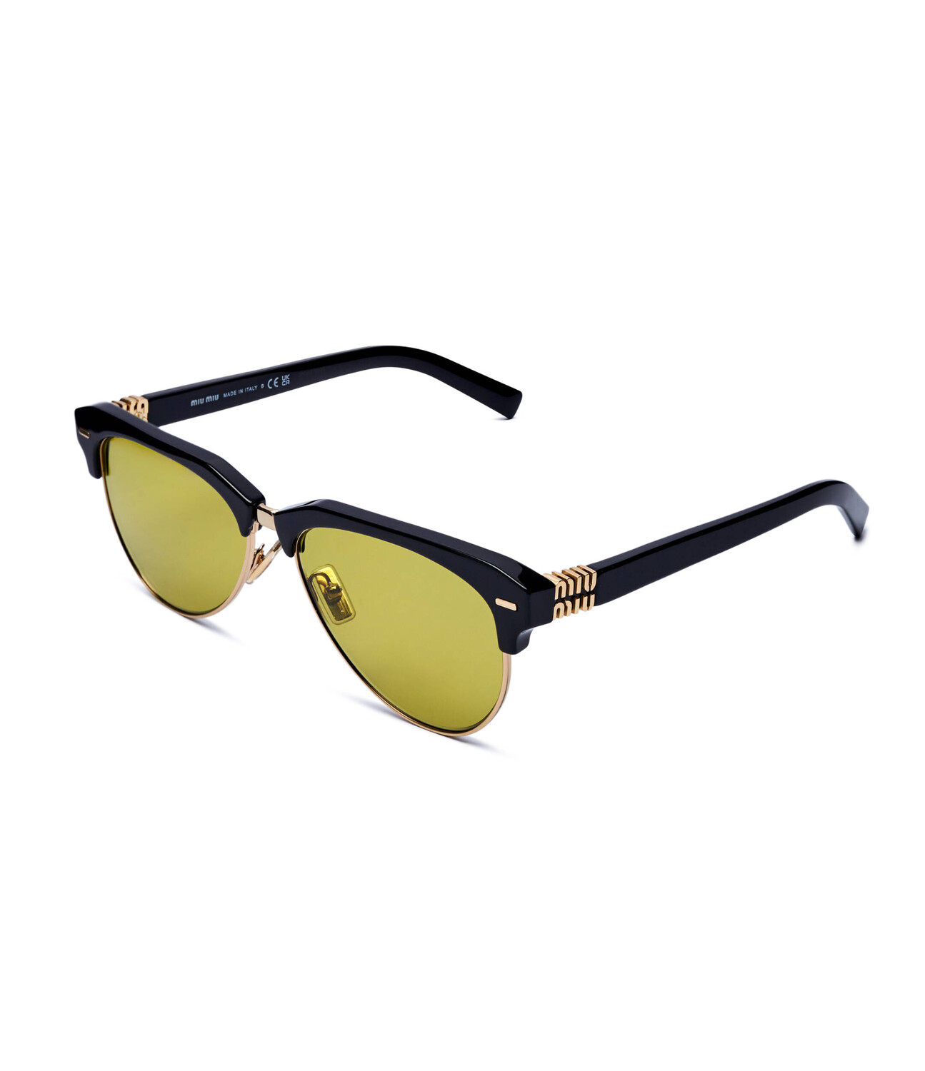 

Солнцезащитные очки Miu Miu MU 09ZS, черный