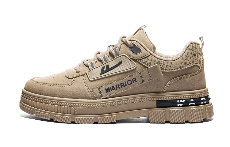 

Кроссовки WARRIOR Skateboarding Shoes Men Low-top Khaki, хаки