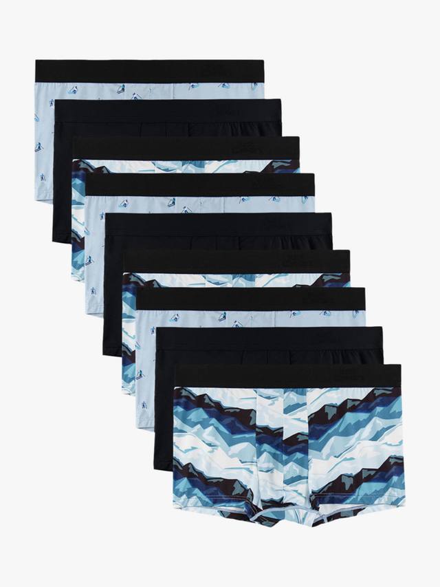 

Плавки с профессиональным лыжным принтом JustWears, цвет Winter Wipeout Collection