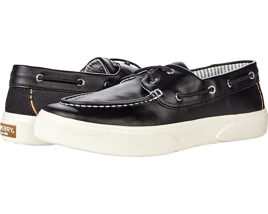 

Топсайдеры Sperry Halyard 2-Eye Plushstep, черный