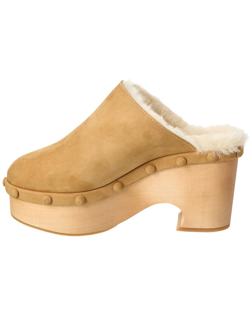

Замшевые мюли Chloé Sienna, коричневый
