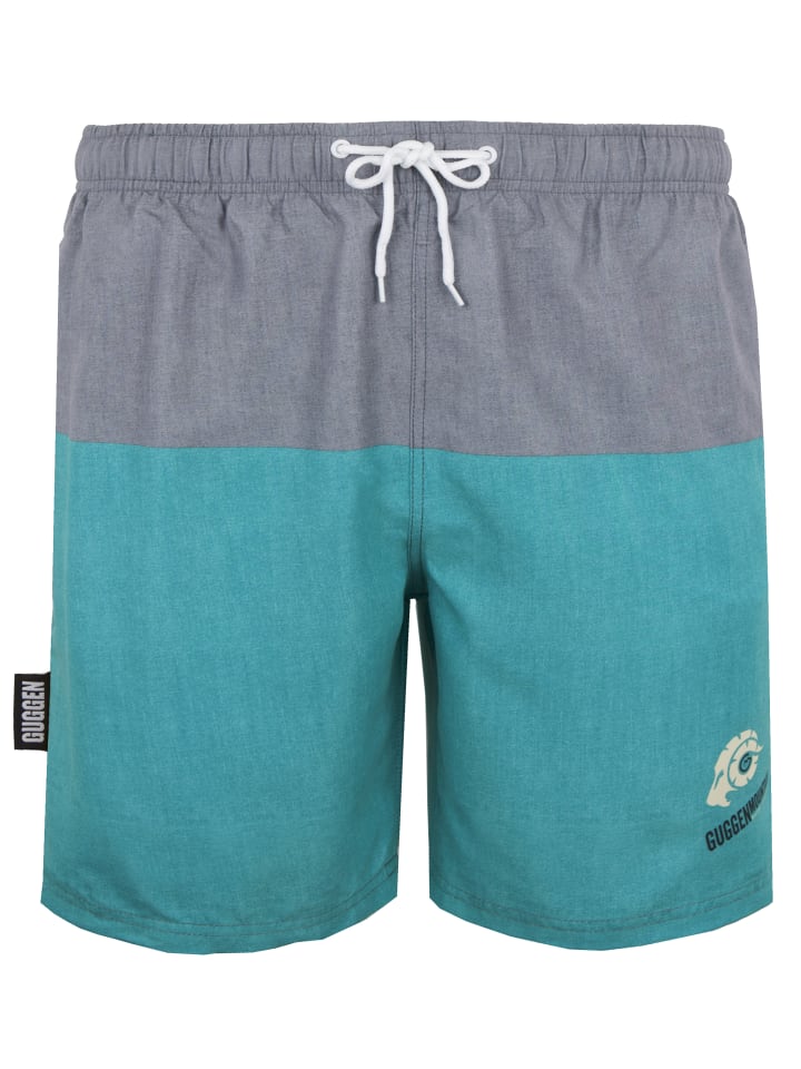 

Мужские плавки-шорты для плавания - быстросохнущие, зеленого цвета GUGGEN MOUNTAIN