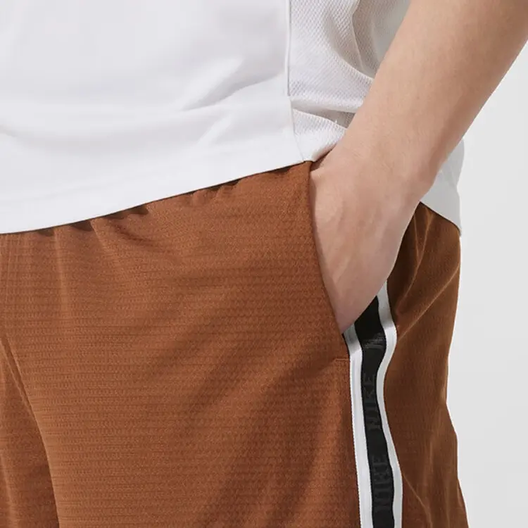 Nike Мужские спортивные шорты dri fit ss25 коричневый — фото 4