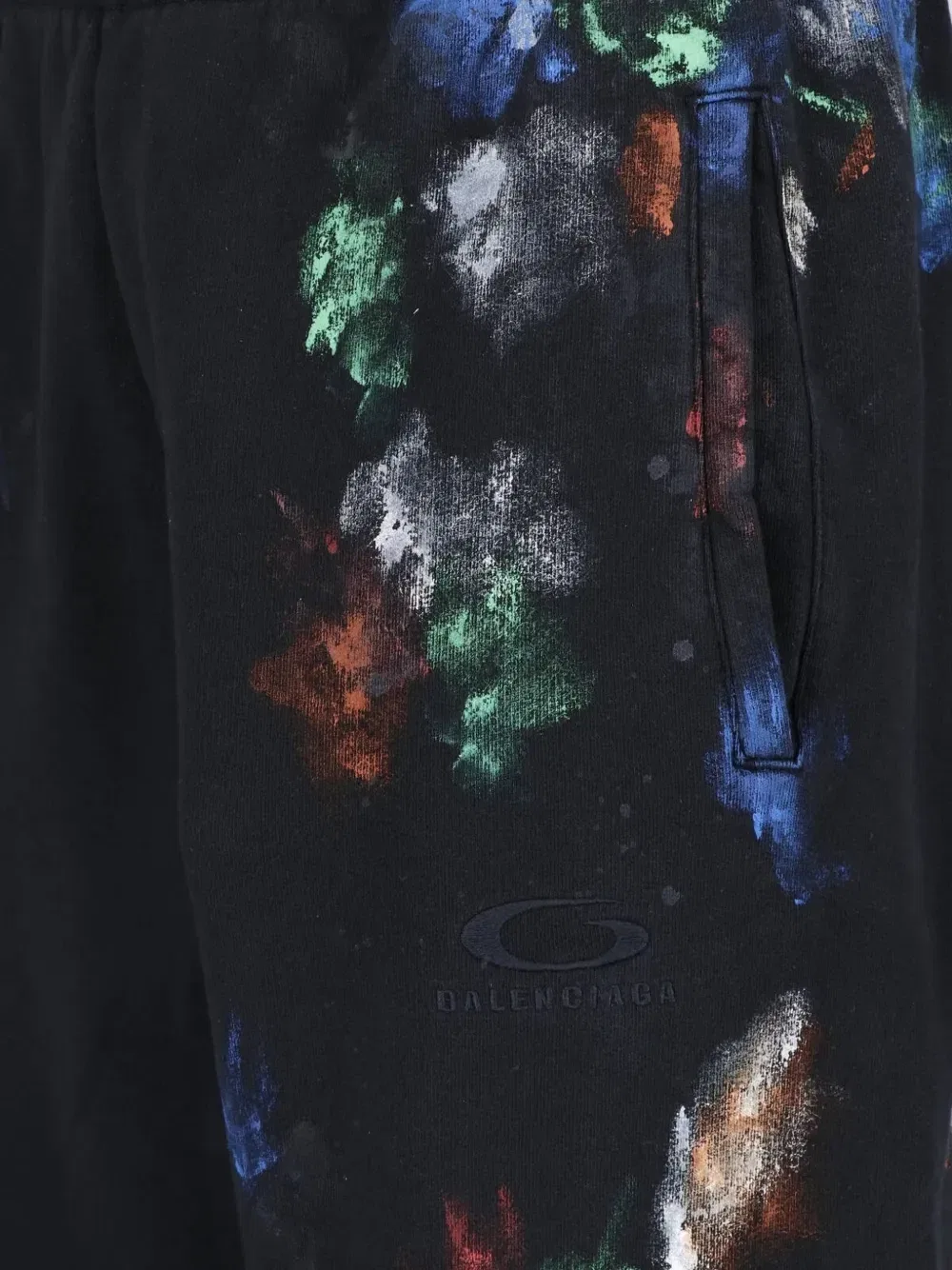 Спортивные брюки Painter's Shirt BALENCIAGA, черный — фото 4