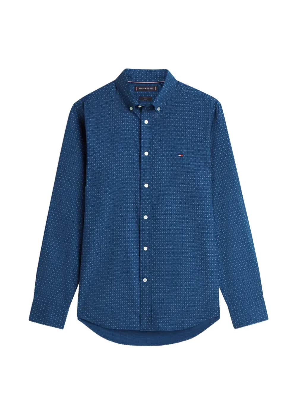 Рубашка в горошек Tommy Hilfiger, синий