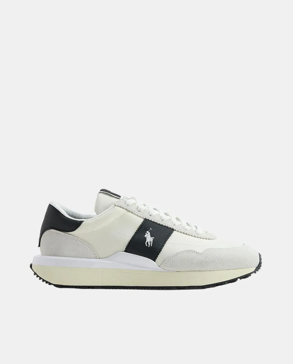 

Мужские кроссовки TRAIN 89 для бега, низкие, из кожи Polo Ralph Lauren, белый