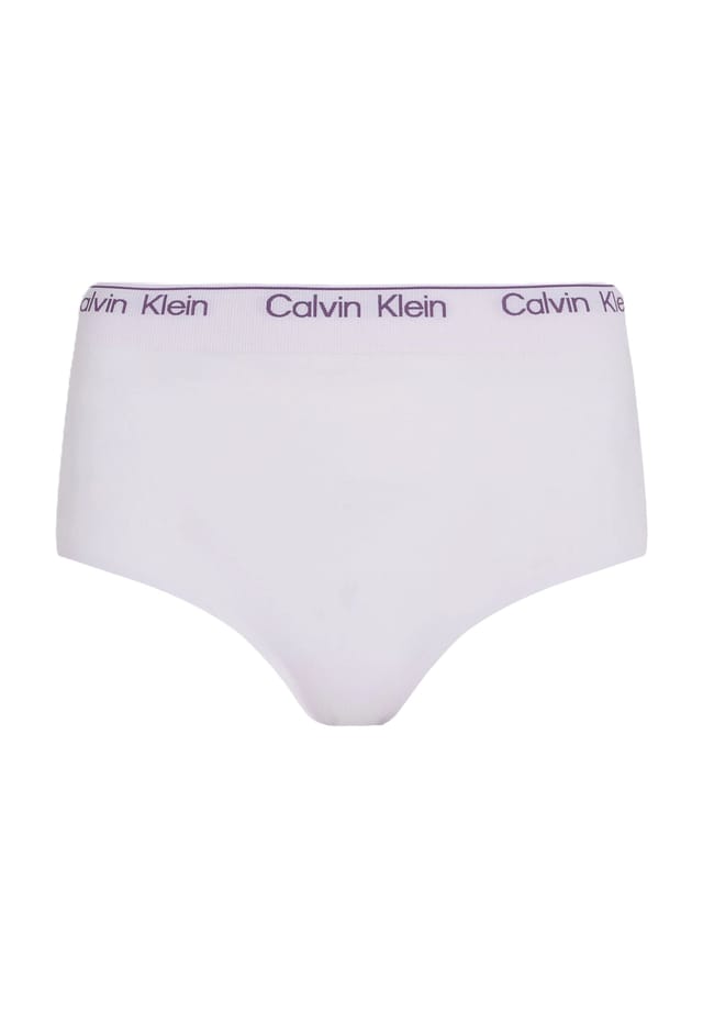 

Трусы с утягивающей талией и логотипом на поясе Calvin Klein, сиреневый