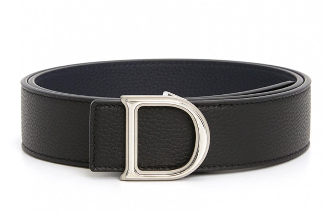 

Ремень мужской из коровьей кожи шириной 35 см DIOR, черный