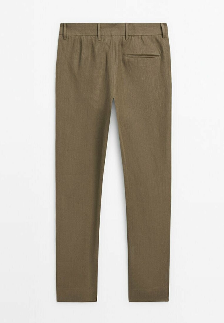 

Чиносы Massimo Dutti, коричневый