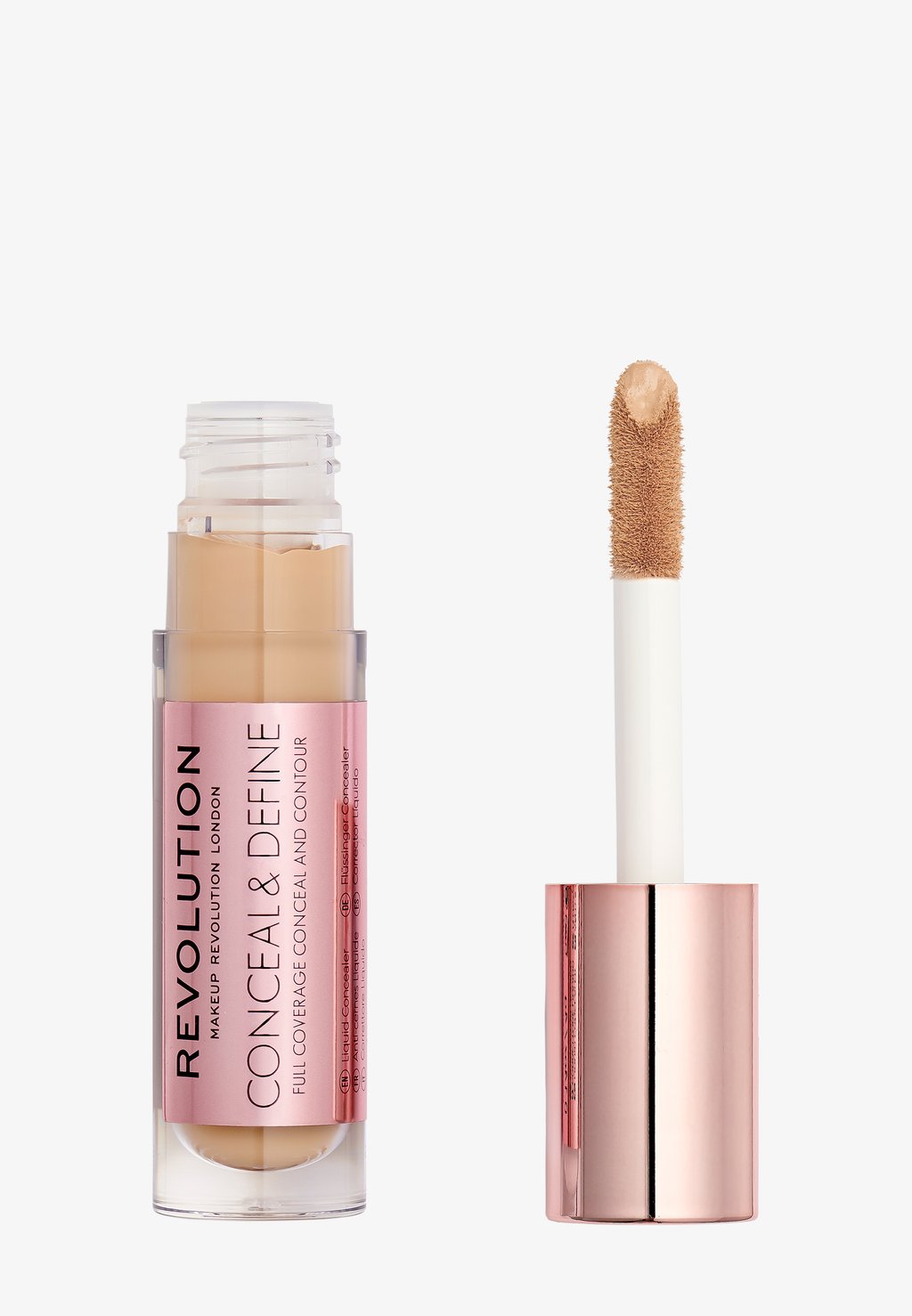 

Консилер Revolution Conceal & Define Concealer Makeup Revolution, цвет conceal & define c10