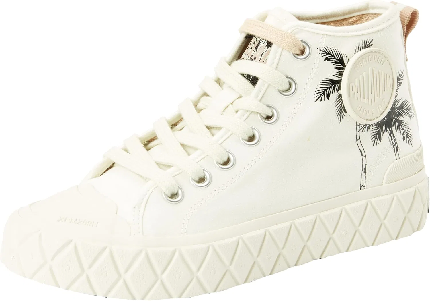 Футбольные бутсы Palladium Palla Ace Mid Fest Modus, белые, льняные, комплект из 1 шт