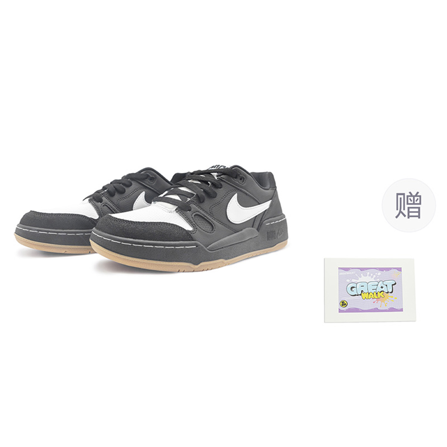 

Nike Кроссовки для скейтбординга Full Force Low Top, мужские, черные