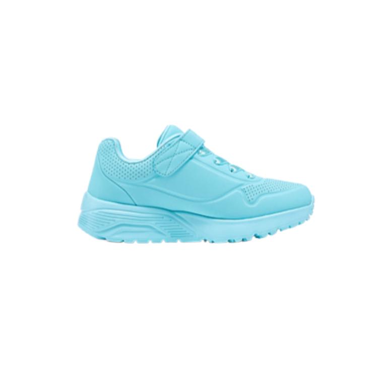 Skechers Kids Скользоустойчивые амортизаторы низкие детские повседневные туфли turquoise multicolor kids' — фото 2
