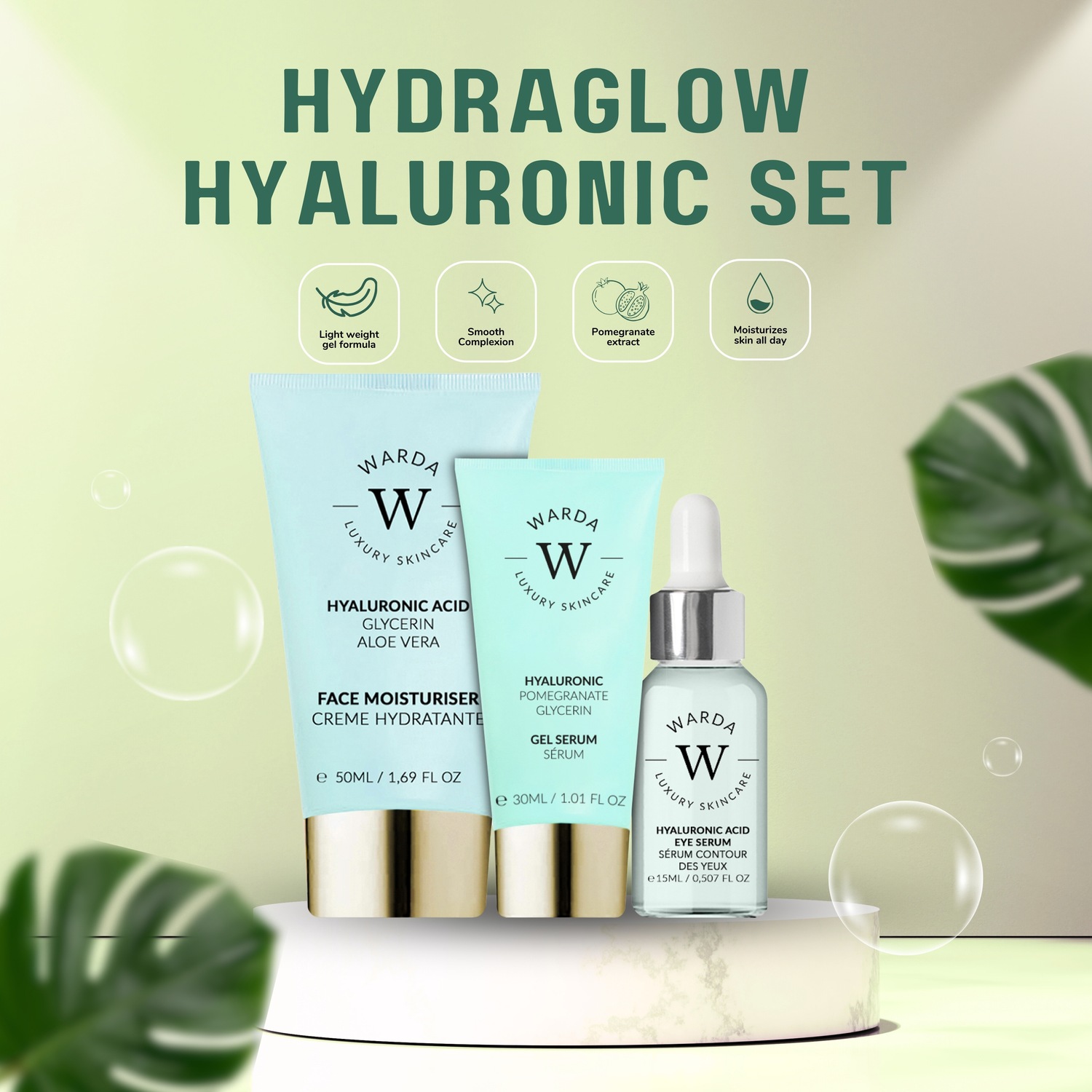 Набор Warda — Для лица vitamin c serum duo , количество 1 шт., 50 мл — фото 2