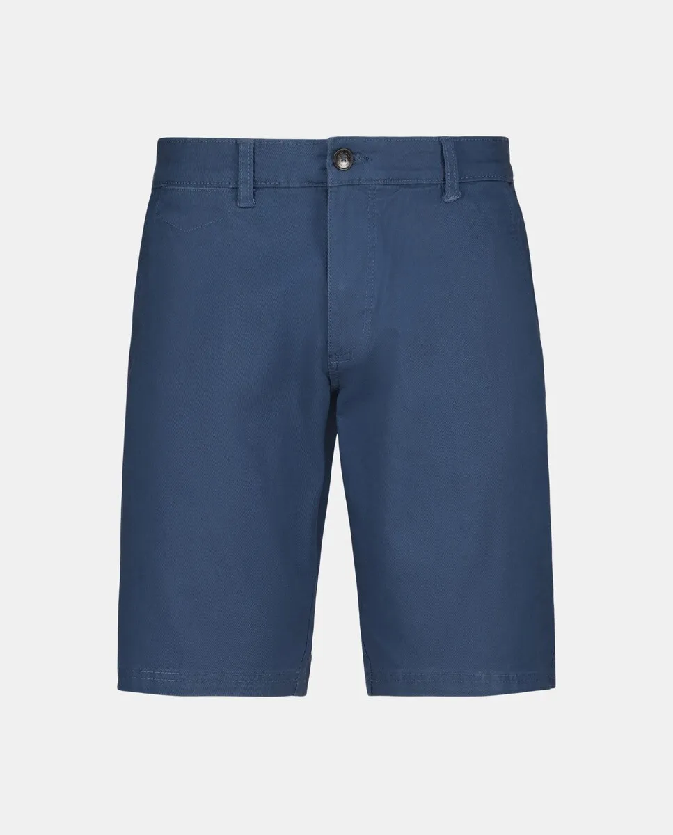 

Хлопковые шорты-бермуды в стиле чинос с французским карманом Easy Wear, синий