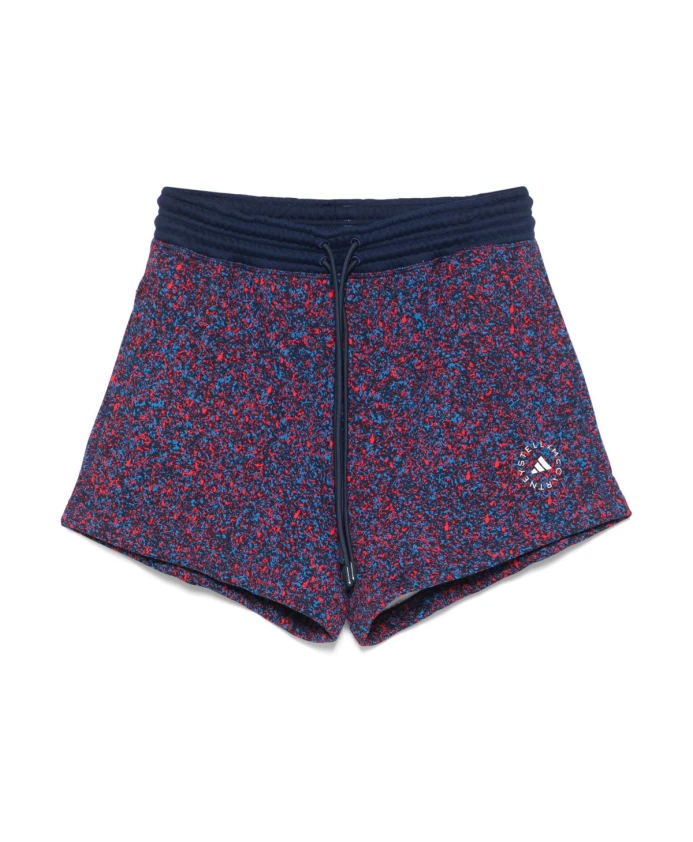 

Фиолетовые шорты с эластичным поясом и карманами. Adidas By Stella Mccartney, фиолетовый