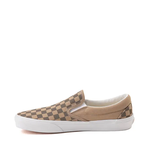 

Кеды Vans Slip-On Checkerboard Skate Shoe, цвет Block Brown