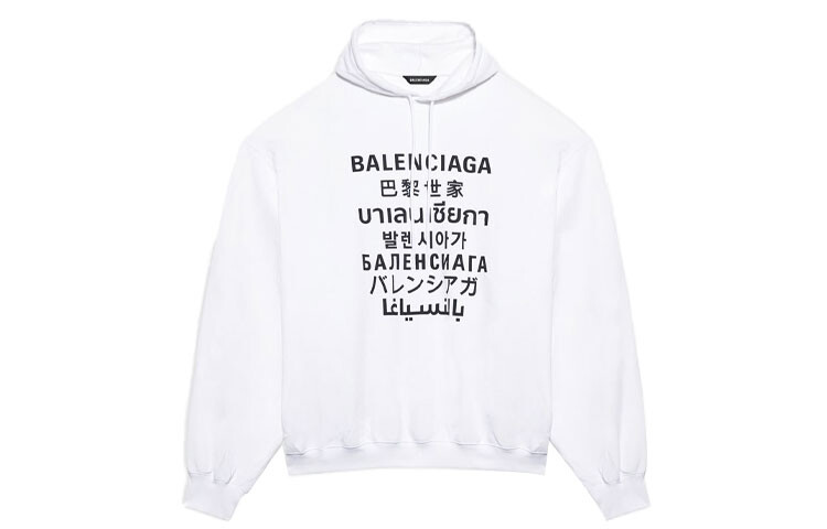 

Толстовка унисекс Balenciaga, белый