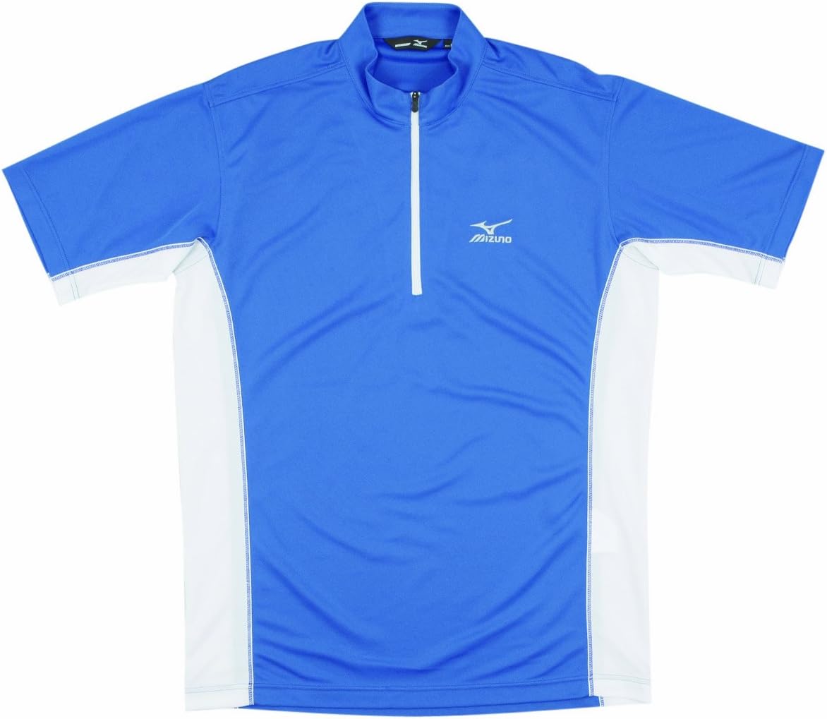 

Футболка для гольфа Mizuno с коротким рукавом, влагоотводящая, быстросохнущая, синий