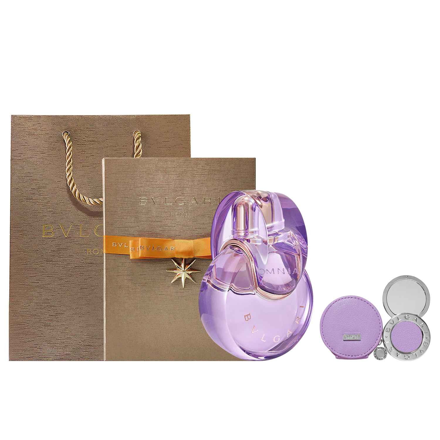 

Набор духов Crystal Collection Amethyst для женщин туалетная вода 50 мл/100 мл подарок для девушки BVLGARI