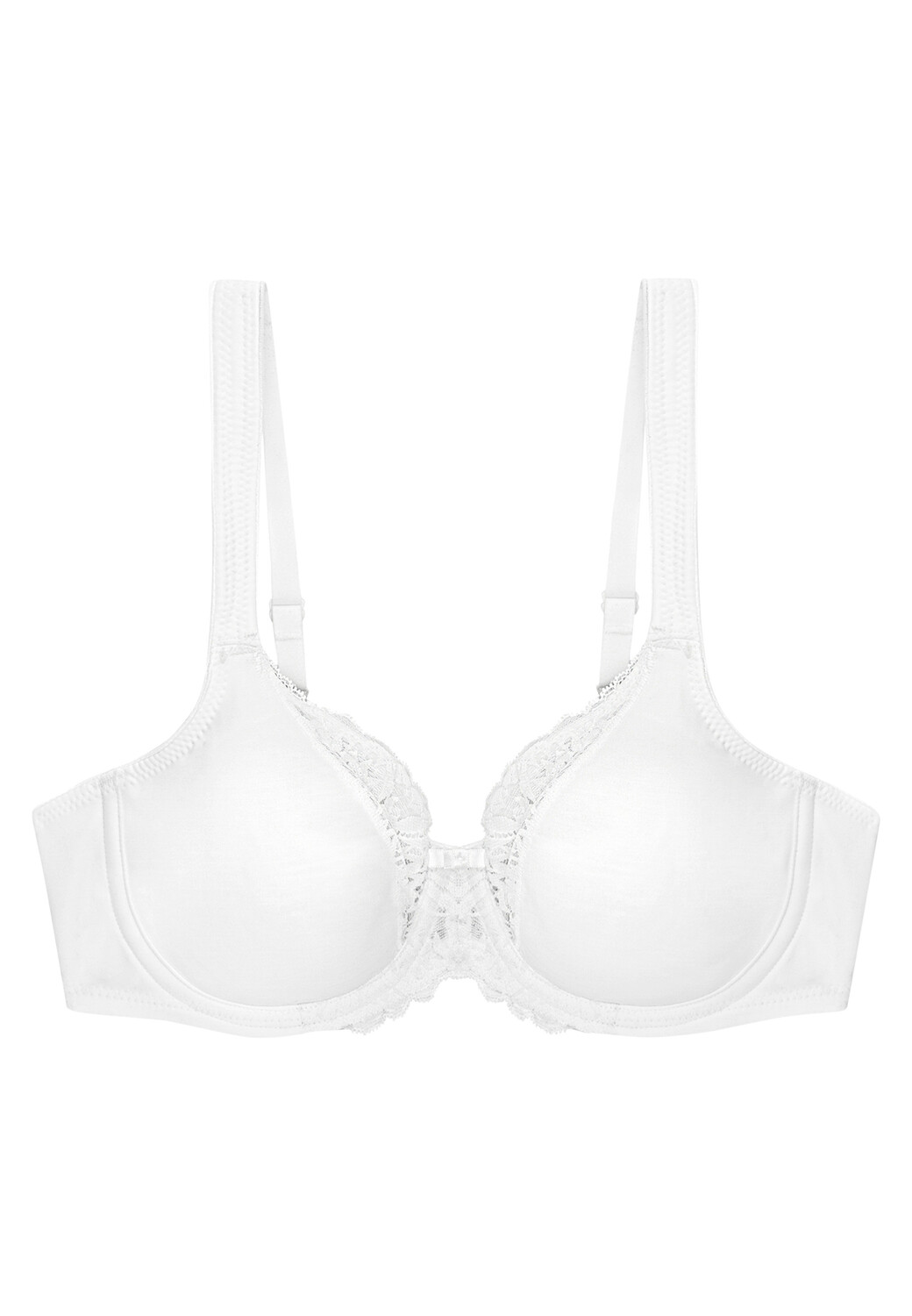 

Бюстгальтер с косточками Triumph Modern Lace + Cotton, белый