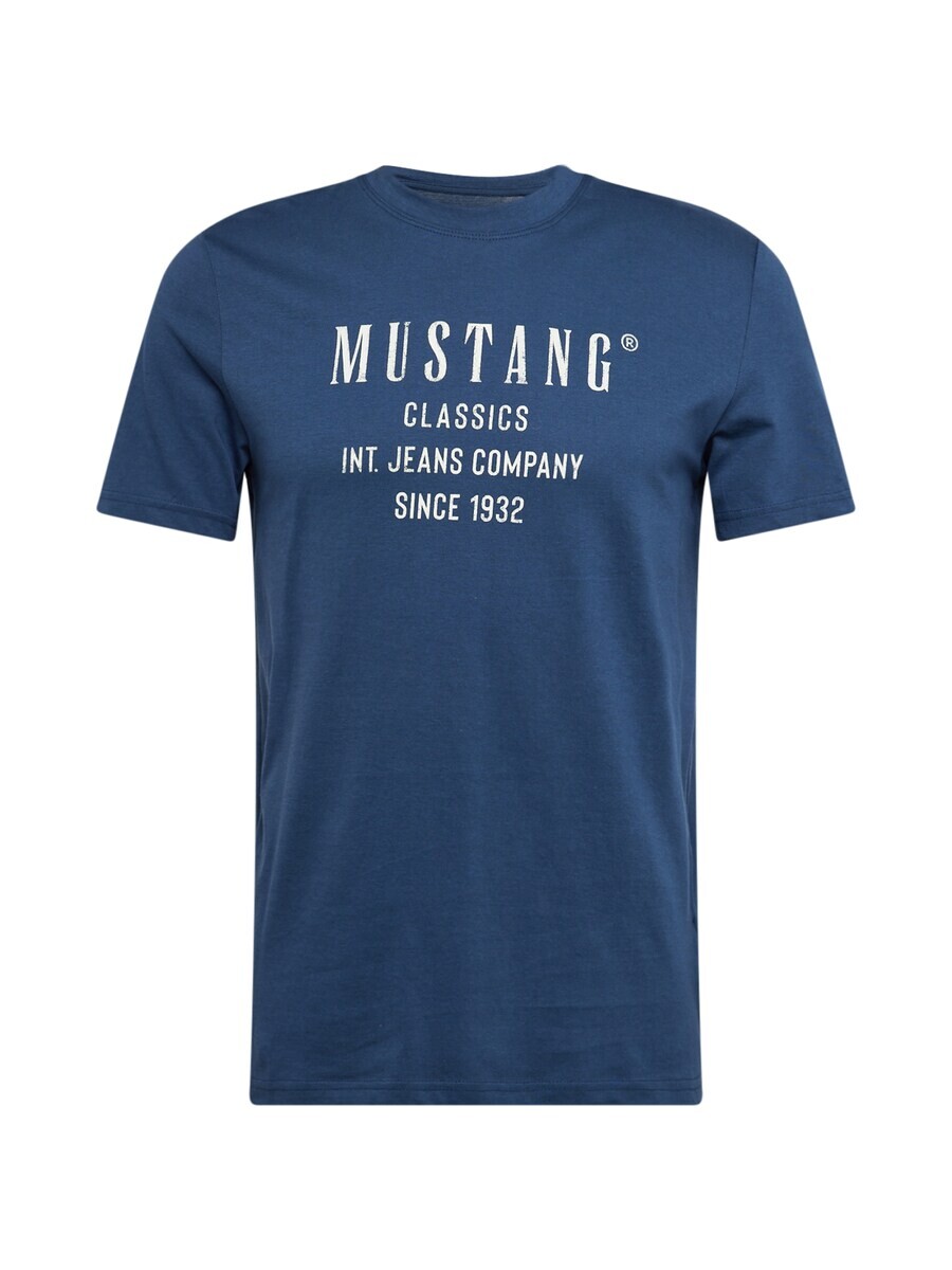 

Классическая футболка MUSTANG Shirt STYLE AUSTIN, темно-синий