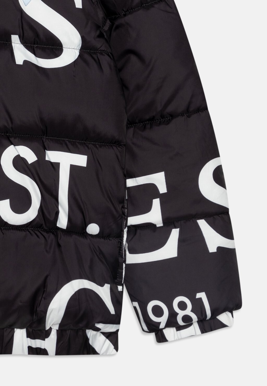 

Зимняя куртка JUNIOR OVERSIZE HOODED PADDED UNISEX Guess, черный