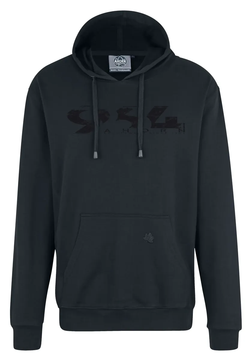 

Толстовка AHORN SPORTSWEAR с капюшоном "964_BLACK", с модным принтом, антрацит