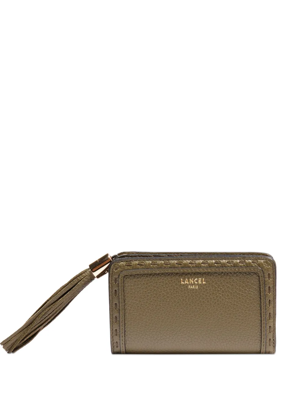 

Кошелек с кисточкой Lancel, зеленый