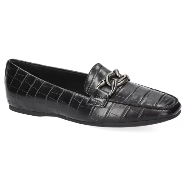 Женские балетки Femi с квадратным носком Easy Street, цвет black croco
