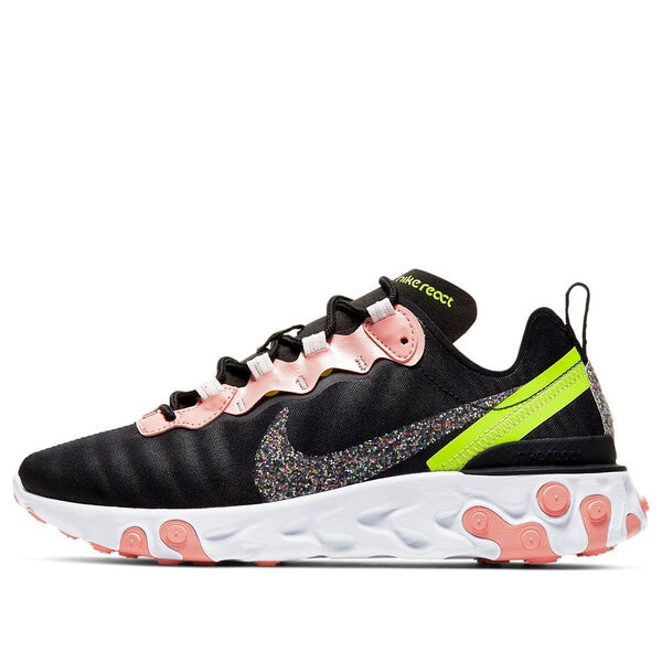 Кроссовки react element 55 премиум Nike, черный
