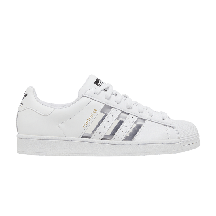 

Кроссовки adidas Superstar 'White Transparent', белый